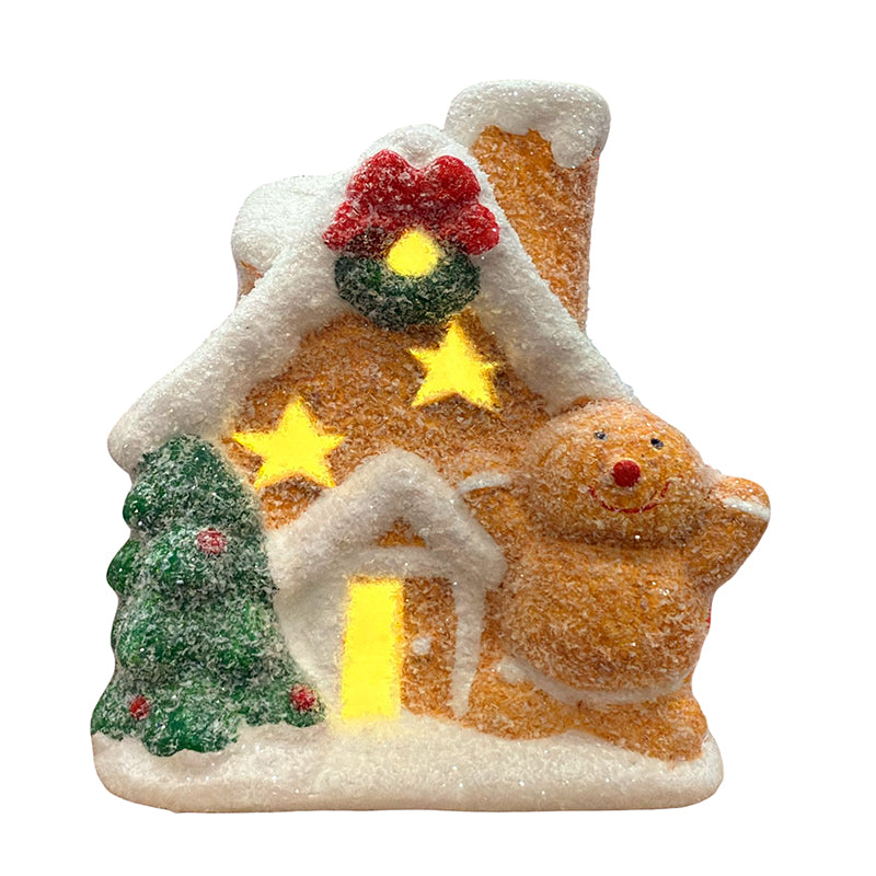 Adorno De Pascua Para El Arbolito De Navidad Pascuero Luces