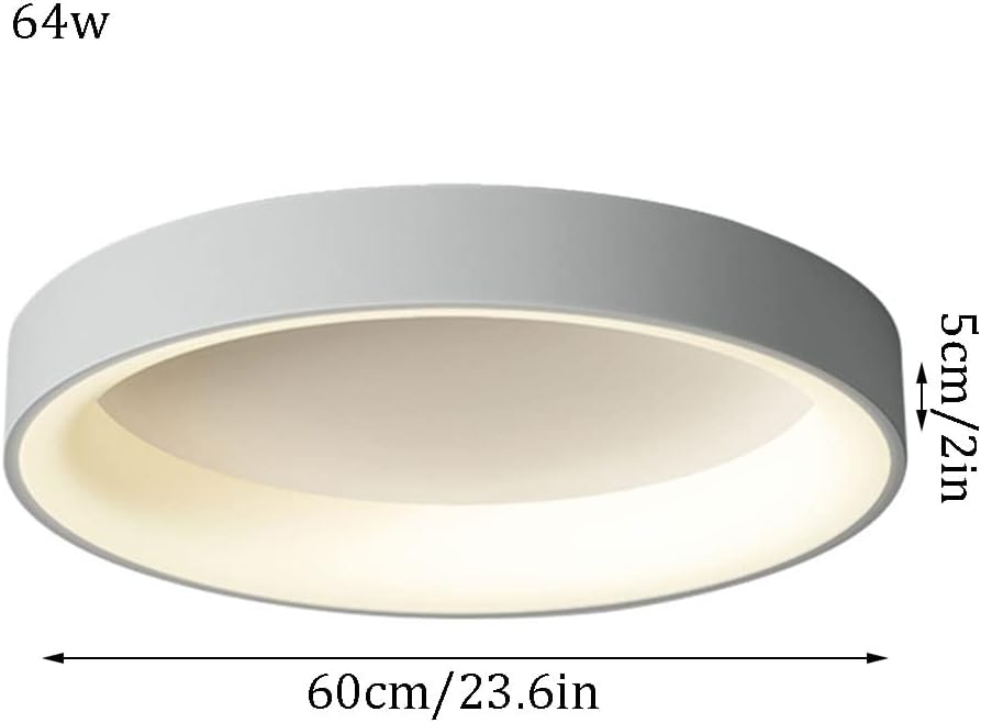 Lampara De Techo Moderna Para Hogar U Oficina Luz Led 621 Wakeshome