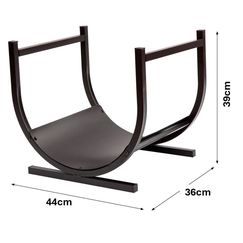 Rack para leña interior/exterior Soporte Estante