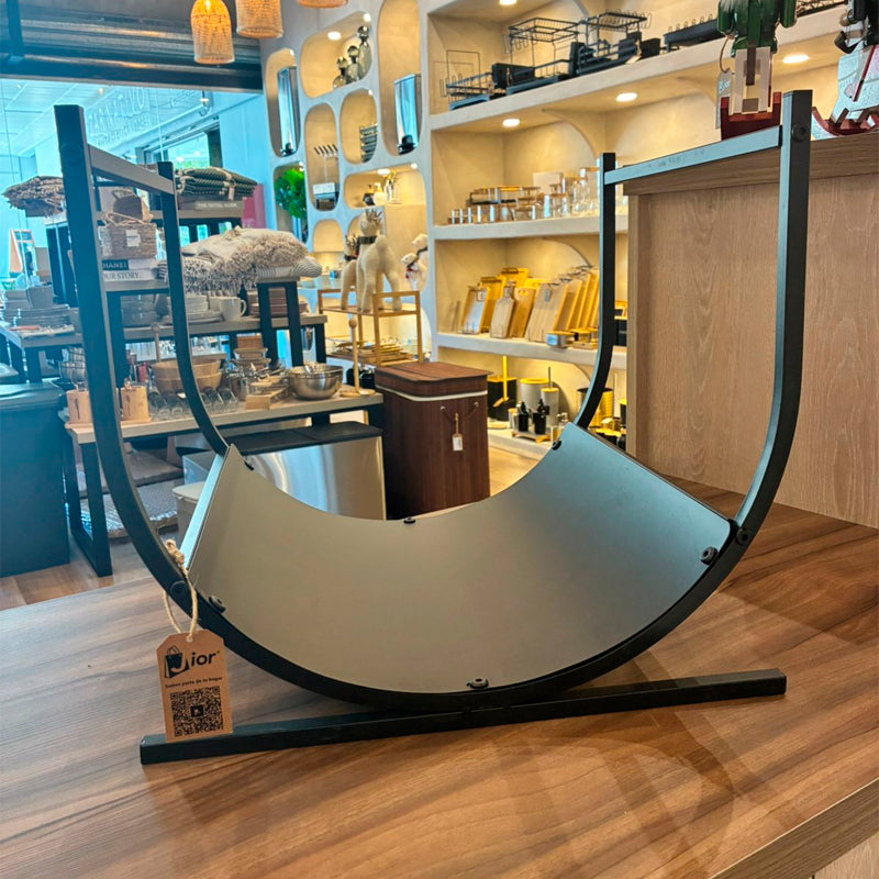 Rack para leña interior/exterior Soporte Estante