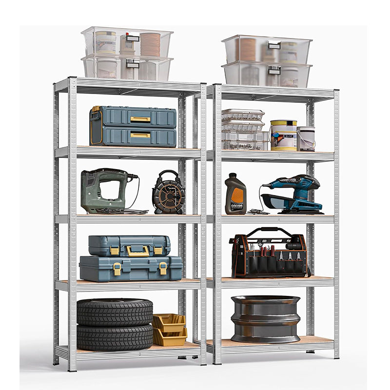 Estante Metálico 5 Niveles 180x90x40cm Rack Organizador