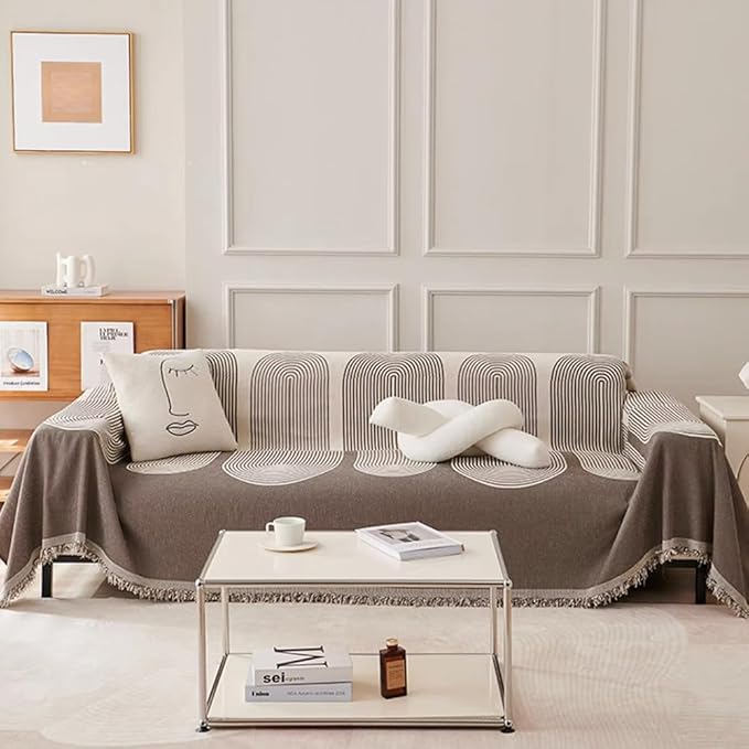 Manta Cubresofá Frazada Premium De Living Dormitorio Sillon 180x230cm