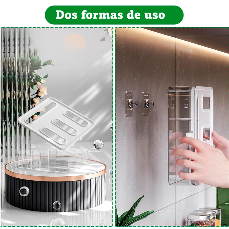 Organizador de Almacenamiento de Bolsas Dispensador de Bolsas para Alimentos