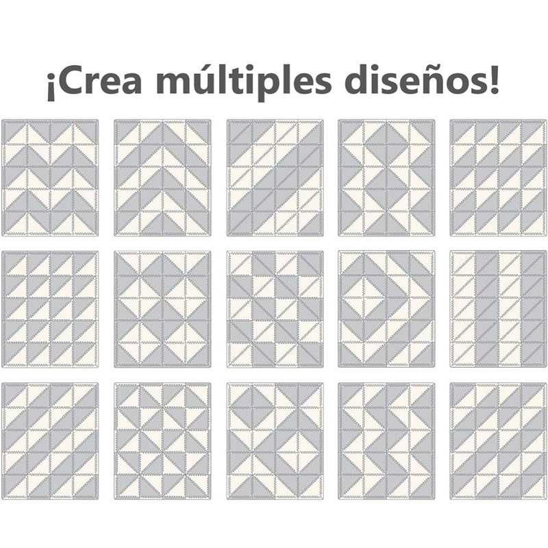 Pack Alfombras Piso Puzzle Goma Eva Antigolpes 18 piezas