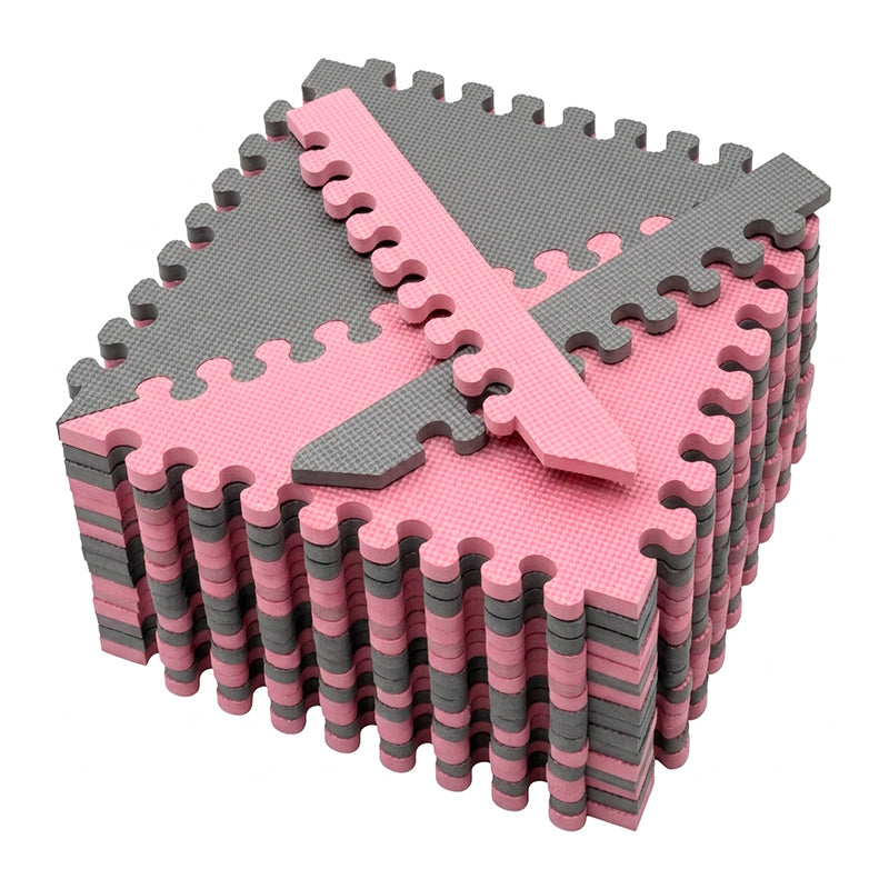 Pack Alfombras Piso Puzzle Goma Eva Antigolpes 18 piezas