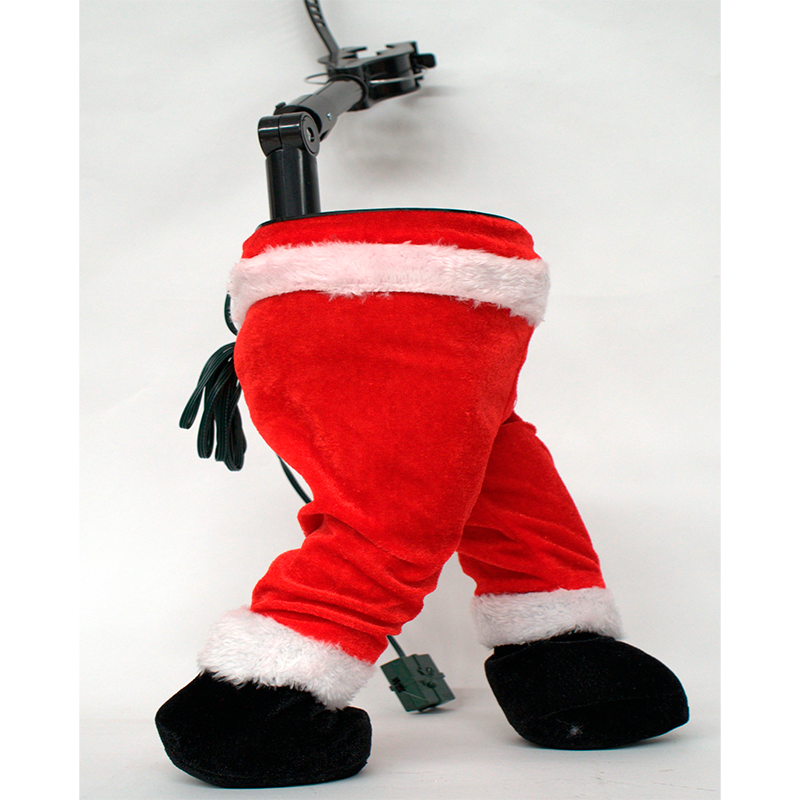 Adorno Para Árbol De Navidad Patas Oscilantes De Santa