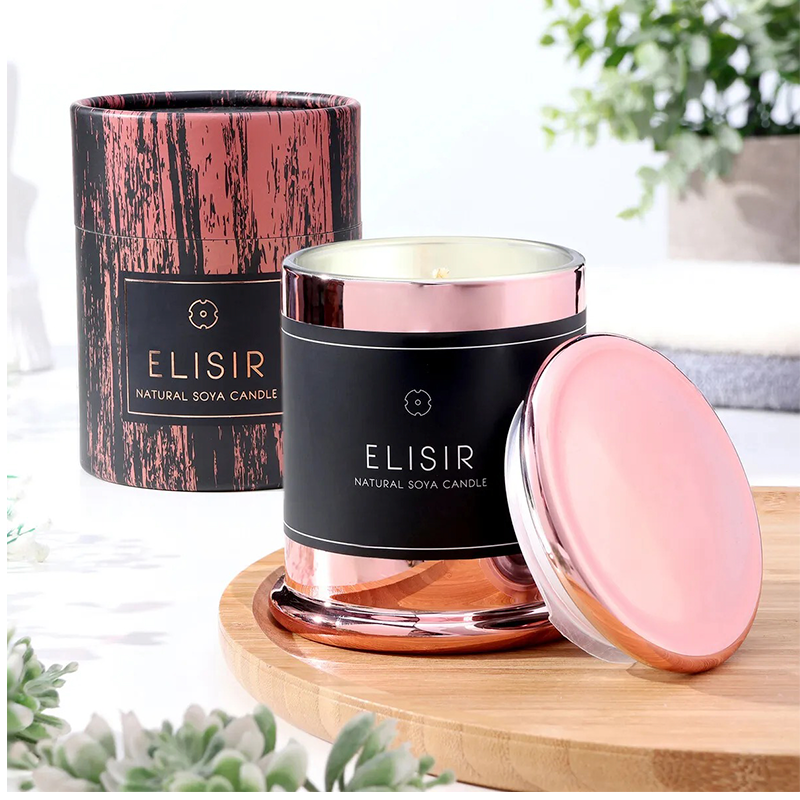 Vela Aromatica De Lujo 100% Aroma Intenso Vainilla Wakeshome