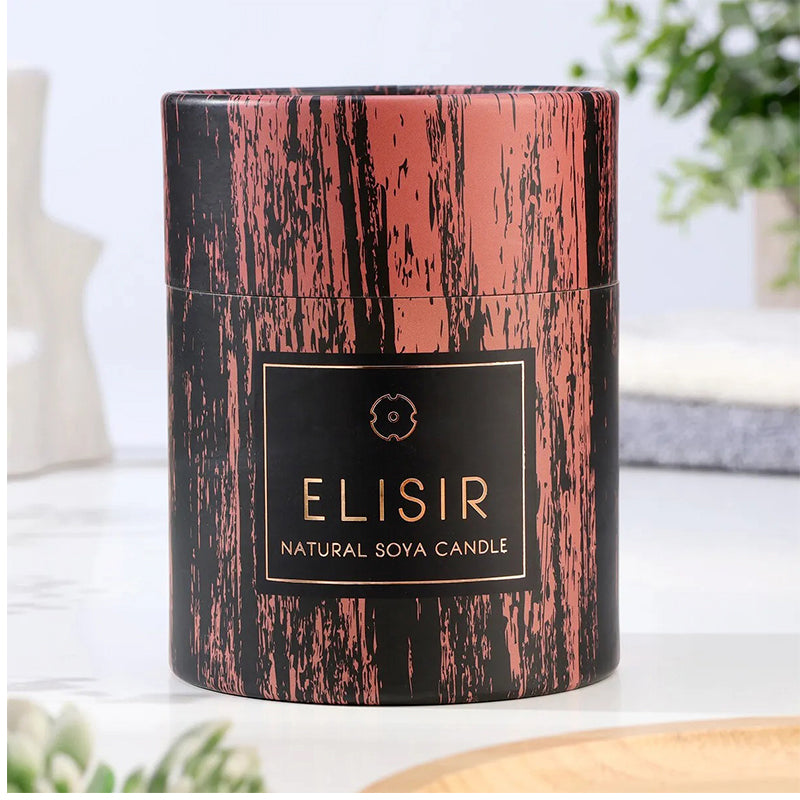 Vela Aromatica De Lujo 100% Aroma Intenso Vainilla Wakeshome