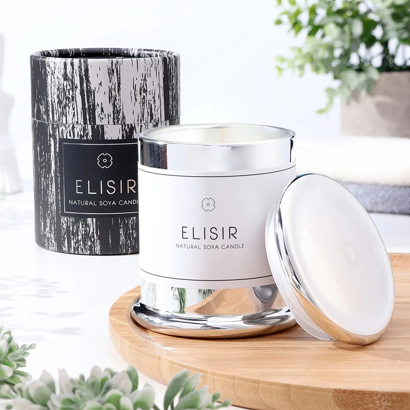 Vela Aromatica De Lujo 100% Aroma Intenso Flores Wakeshome