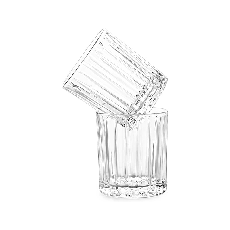Set 6 Vasos Whisky Timeless Vaso Whiskero Old Fashion 320ml Transparente