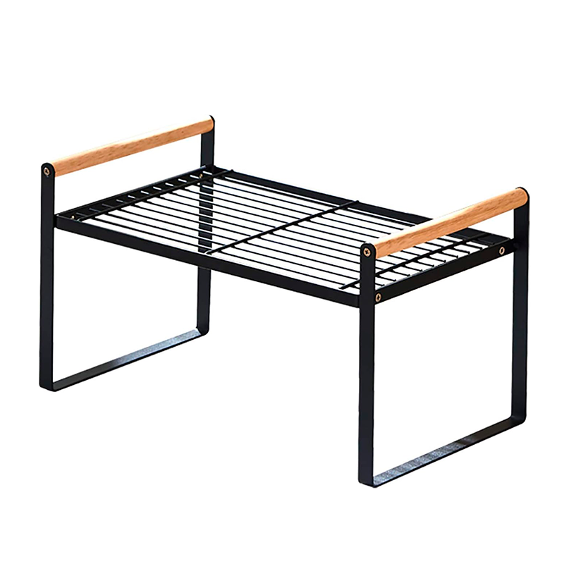 Rack Cocina Debajo Fregadero Organizador Gabinete Wakeshome Negro