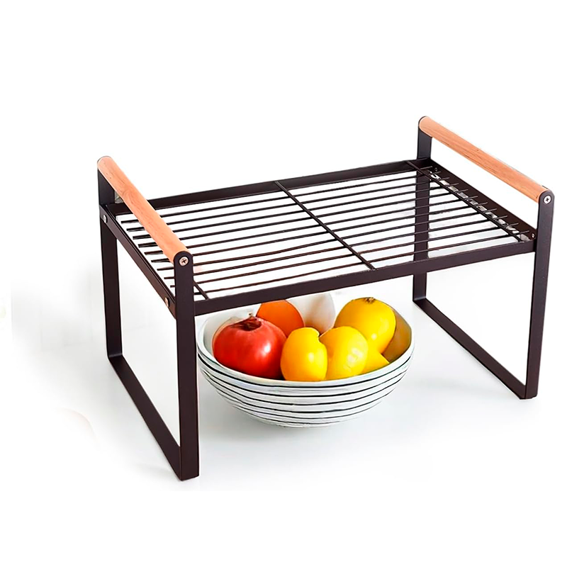 Rack Cocina Debajo Fregadero Organizador Gabinete Wakeshome Negro