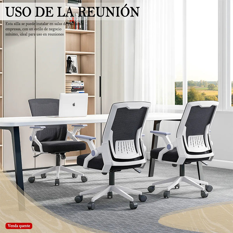 Silla Ergonomica Oficina Soporte Lumbar Ajustable Giratorio