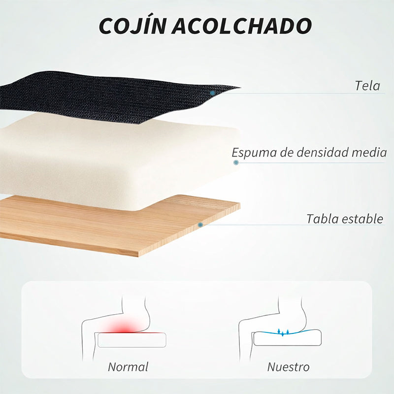 Silla De Oficina Ergonómica Con Reposacabezas Soporte Lumba