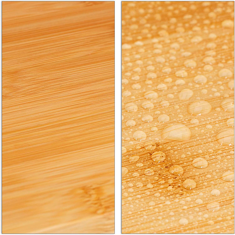 Estante De Madera 7 Niveles Organizador Cocina/ Baño Repisa Marrón Claro