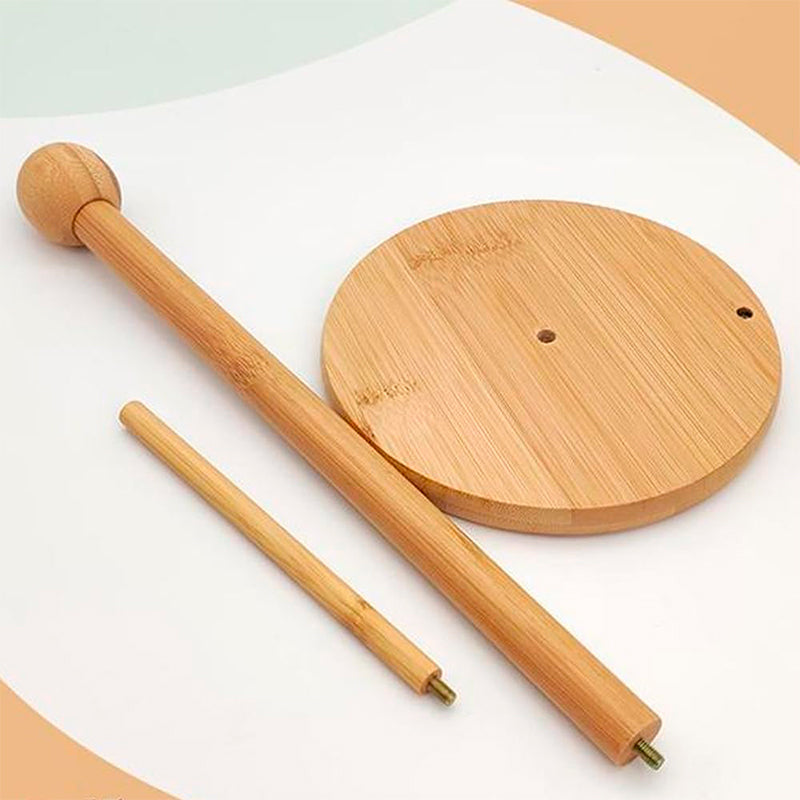 Portarollos Nova De Madera Soporte Toallas De Papel De Pie