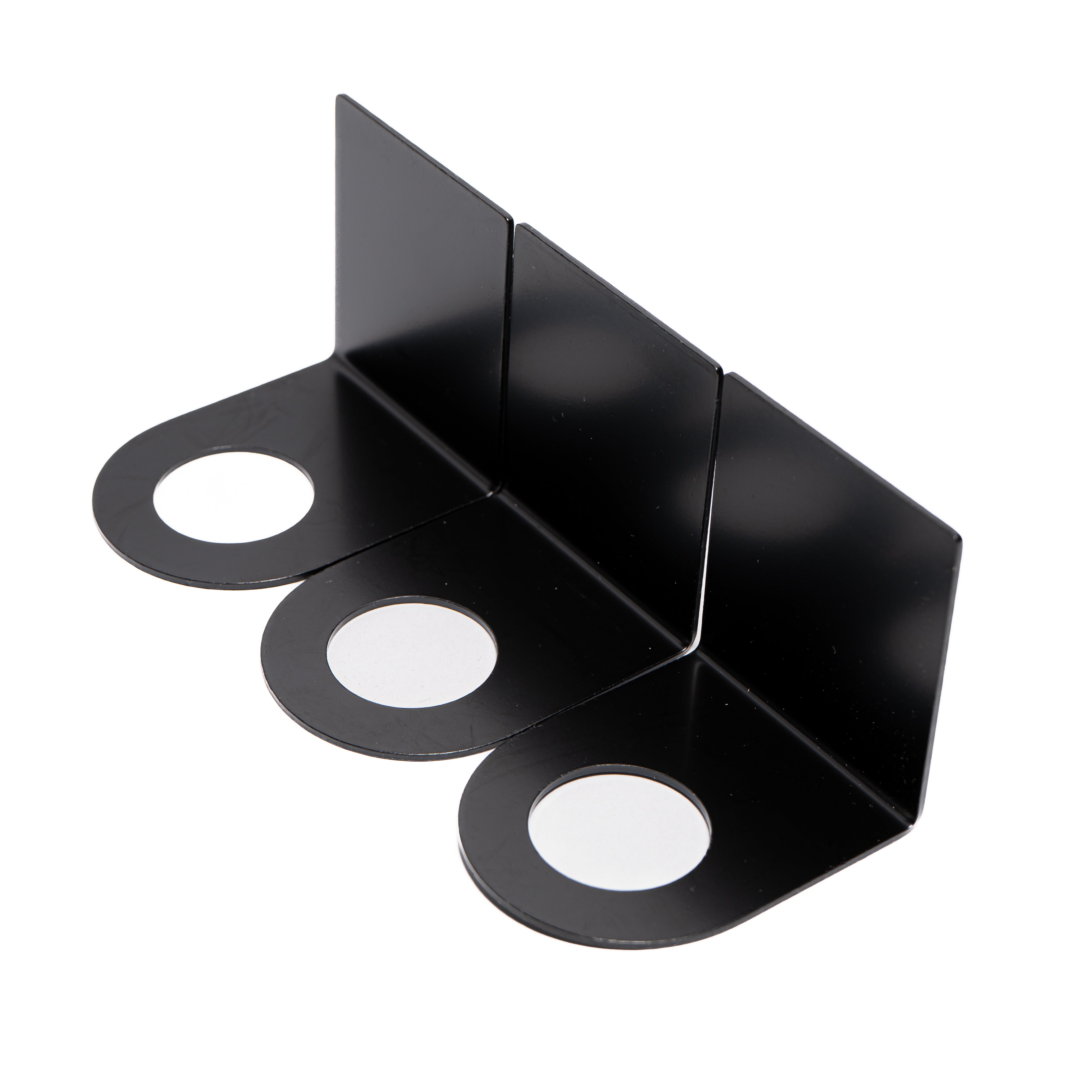 Set de Dispensadores Negros con Soporte de Pared