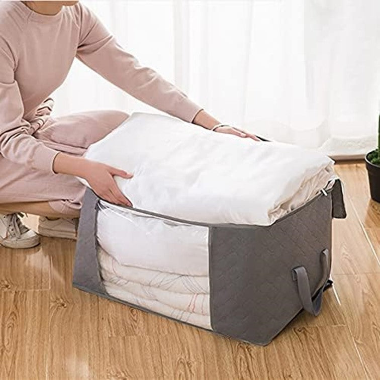 Bolsa De Almacenamiento Plegable Set 3 Sacos Organizador con Asa