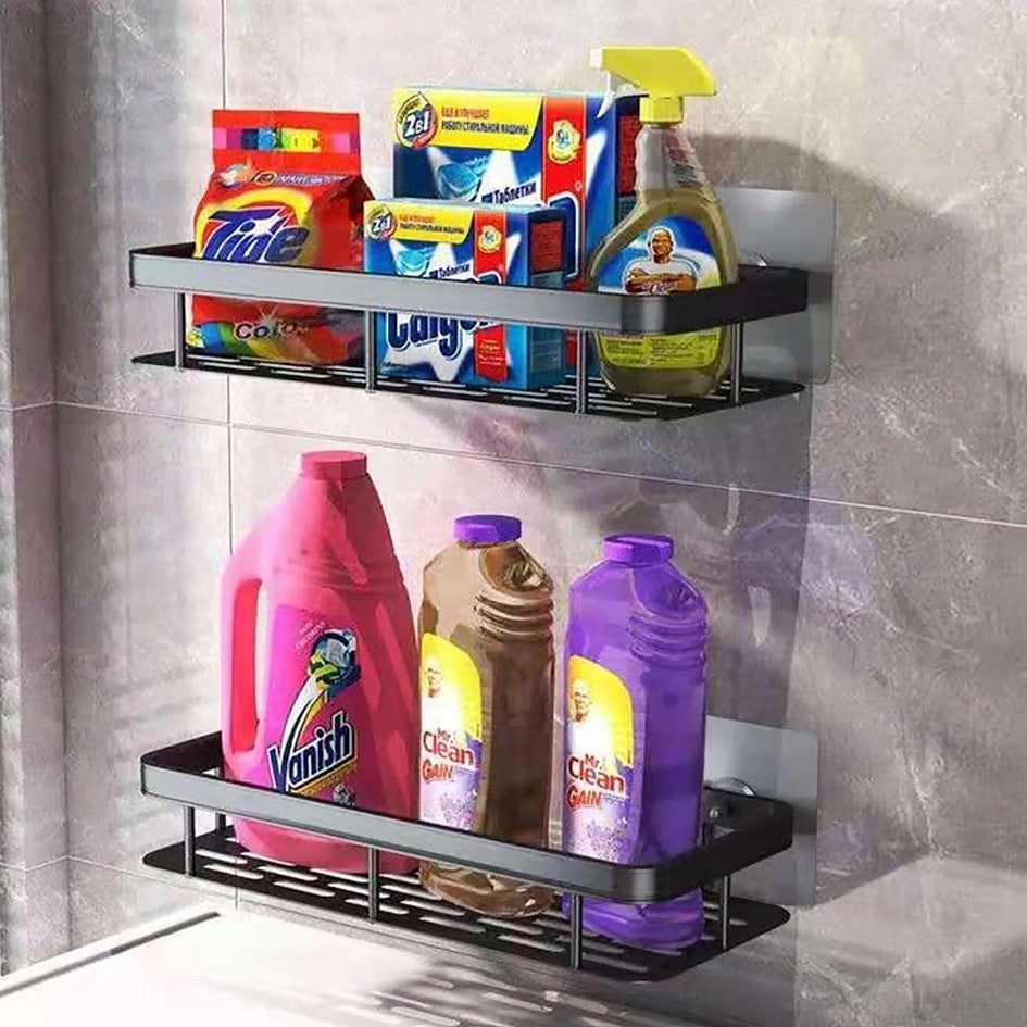 Set de Organizador Estante de Baño Repisa Ducha 2 Und