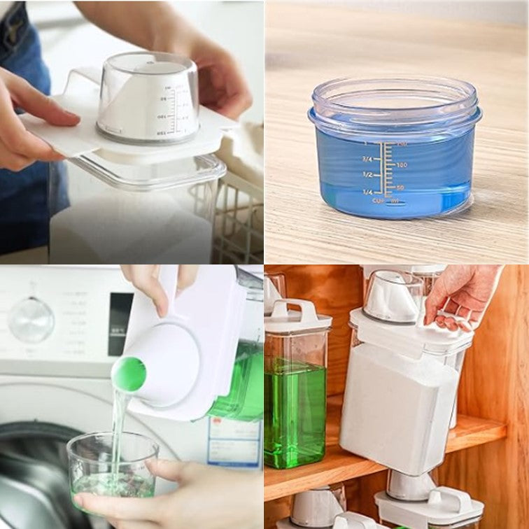 Dispensador de Detergente Organización para Lavandería Contenedor de Detergente 78 oz