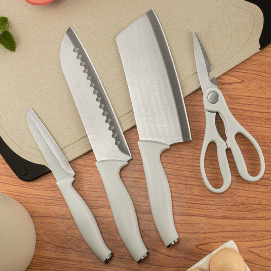 Set de cuchillos de cocina 5 piezas de acero inoxidable