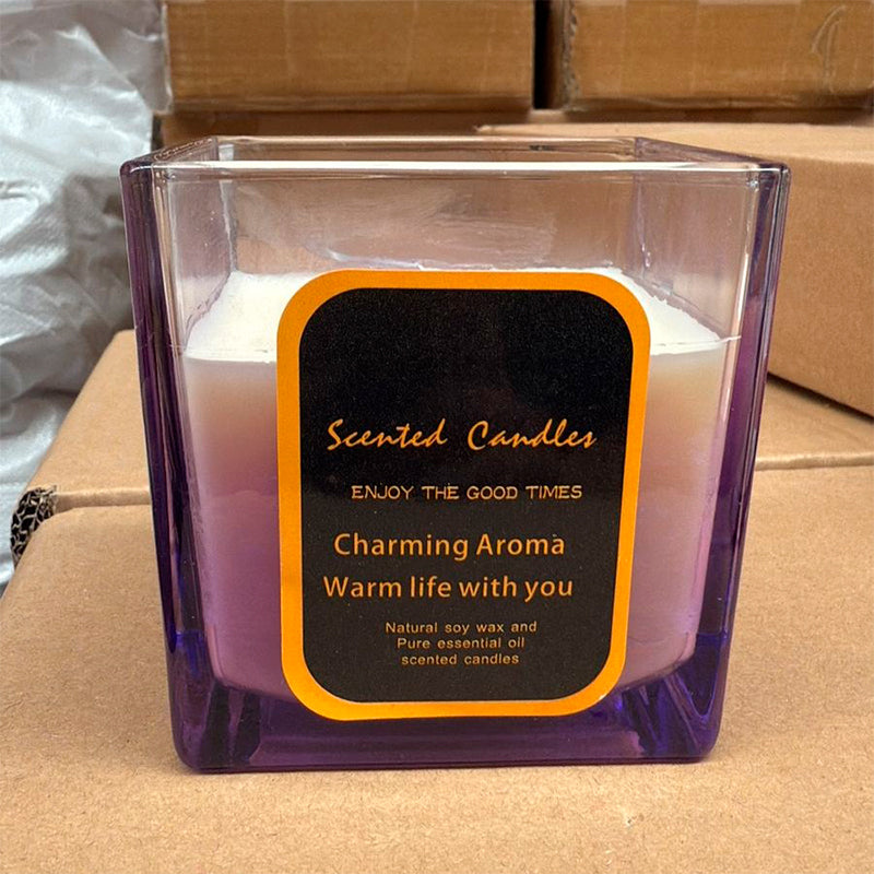 Velas Románticas De Aromaterapia En Forma De Copa De Vidrio