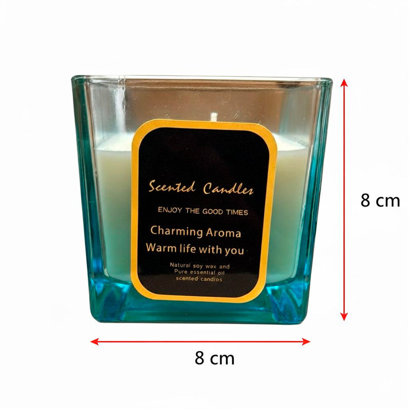 Velas Románticas De Aromaterapia En Forma De Copa De Vidrio