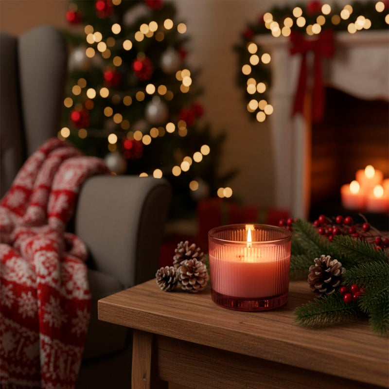 Vela Aromatica Para Atraer Fortuna De Navidad