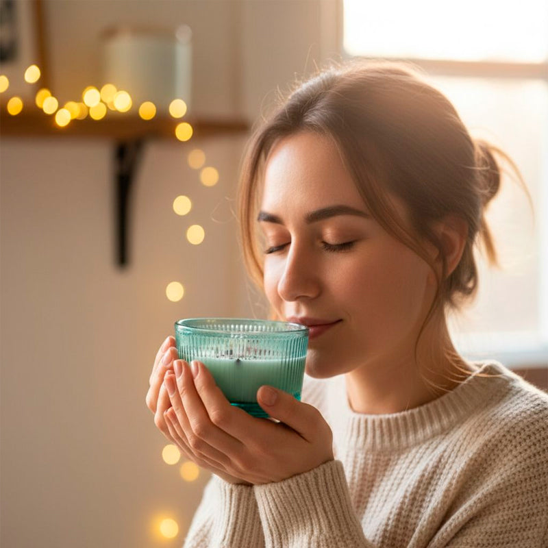 Vela Aromatica Para Atraer Fortuna De Navidad