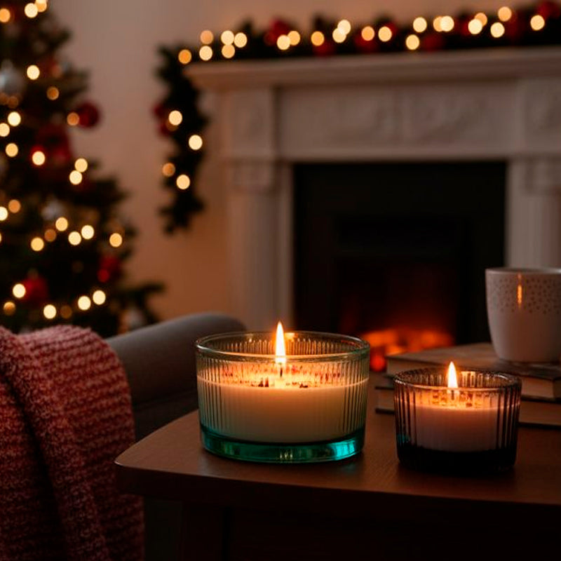 Vela Aromatica Para Atraer Fortuna De Navidad