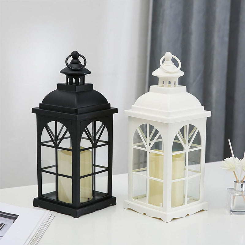 Adorno De Navidad Lampara Farol Led Decorativo