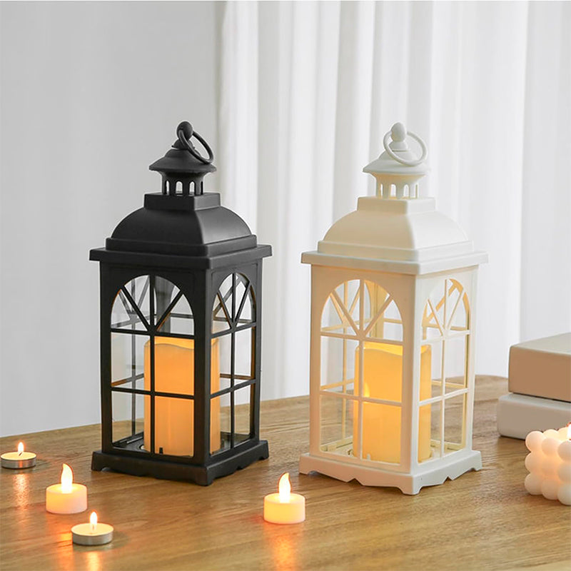Adorno De Navidad Lampara Farol Led Decorativo