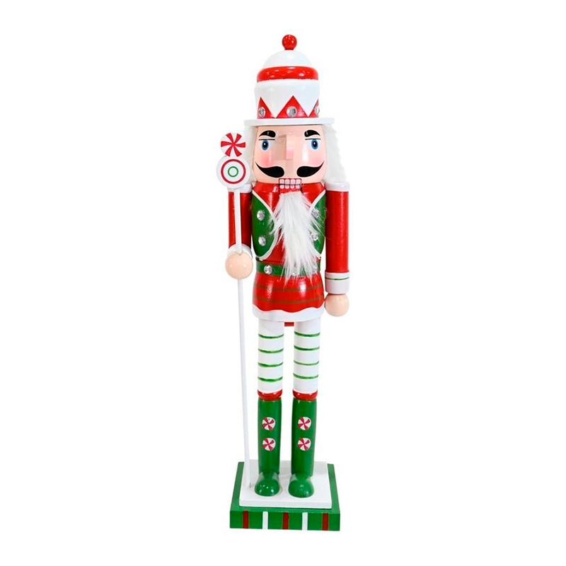 Soldado Cascanueces Navideño Madera Adorno Arbol De Navidad