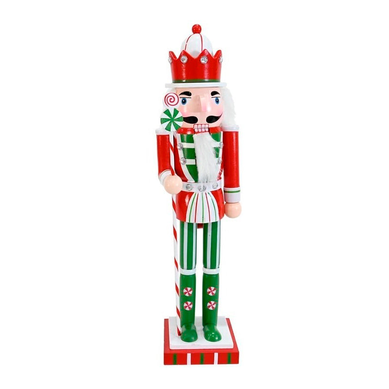 Soldado Cascanueces Navideño Madera Adorno Arbol De Navidad