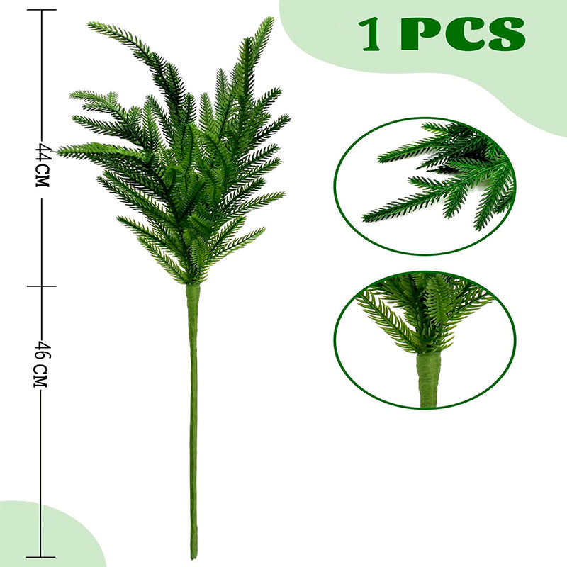 Rama De Pino Artificial De Norfolk Para Decoración Navideña