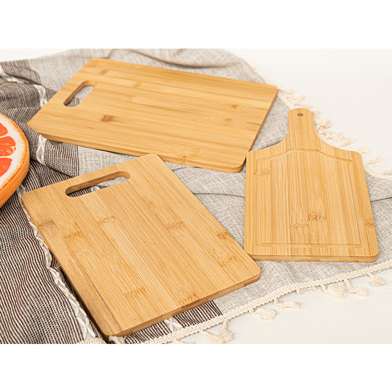 Set de 3 Tablas para Picar de Bambú