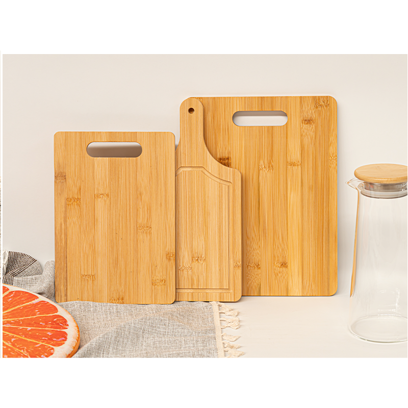 Set de 3 Tablas para Picar de Bambú