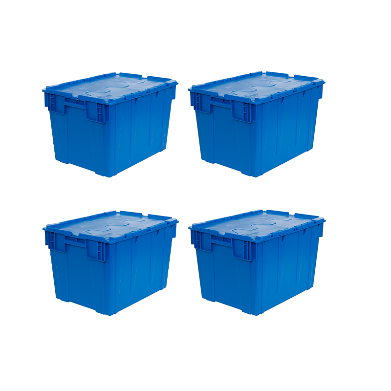 Caja Logística Organizadora 52 Litros Apilable Azul