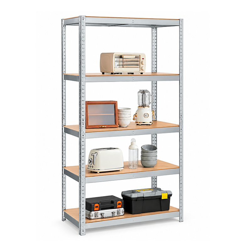 Estante Metálico 5 Niveles 180x90x40cm Rack Organizador