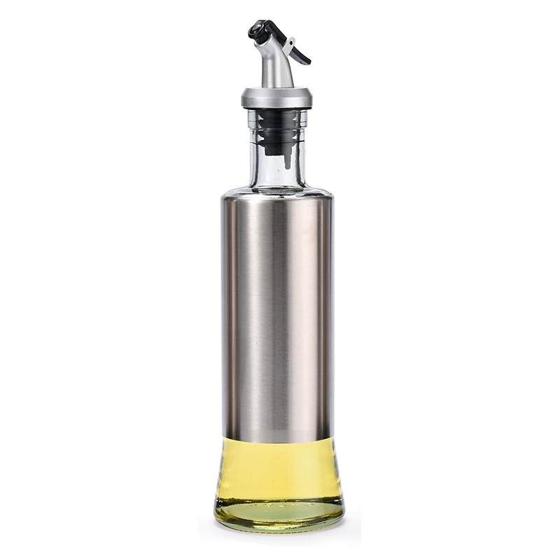Alcuza Vidrio Botella Dispensador De Aceite, Vinagre /500ml