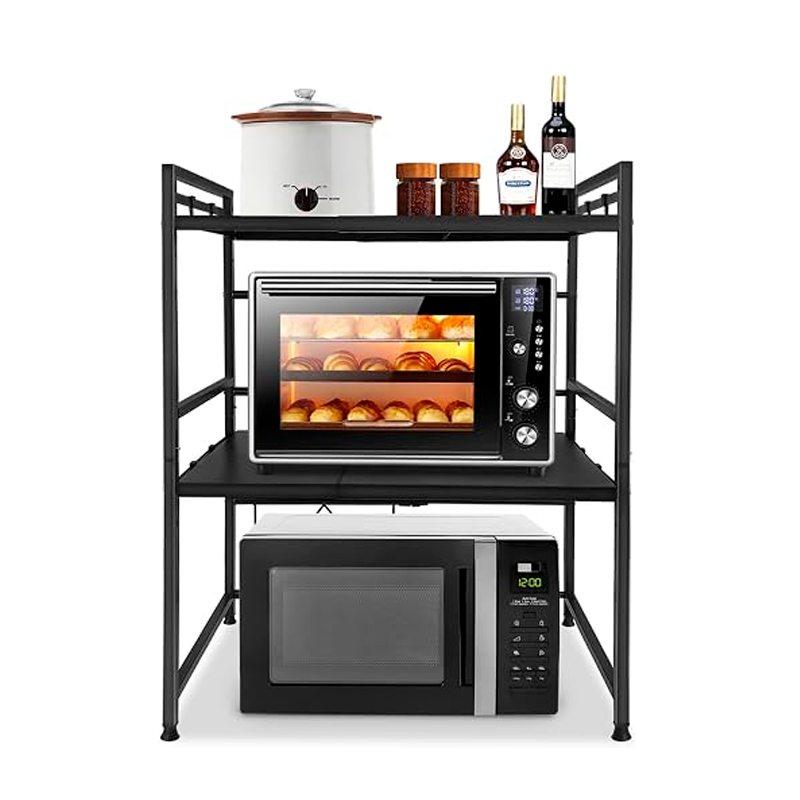 Estante Extensible Para Horno Microondas Rack Organizador Cocina 3 Niveles