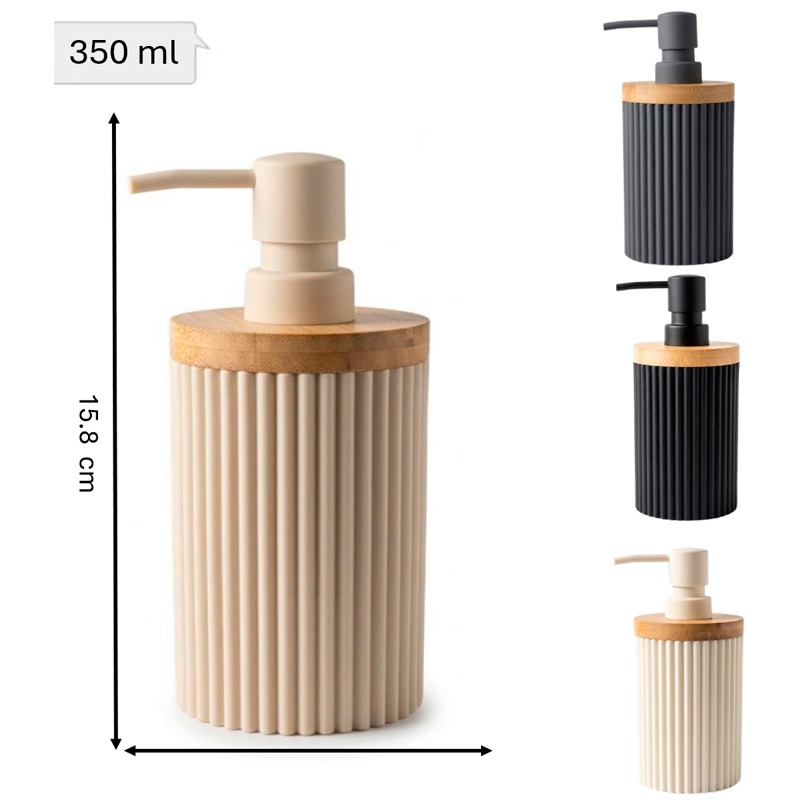 Dispensador De Jabon Locion Botella 350 Ml