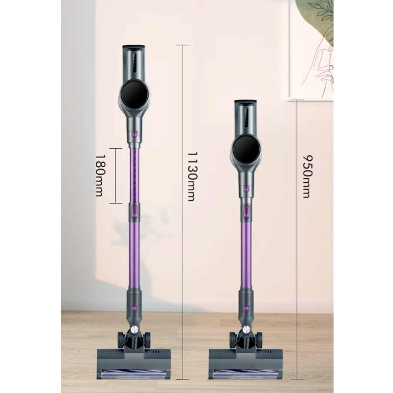 Aspiradora Vertical Inalambrica Potente Succion 500ml 2 En 1 Color Gris
