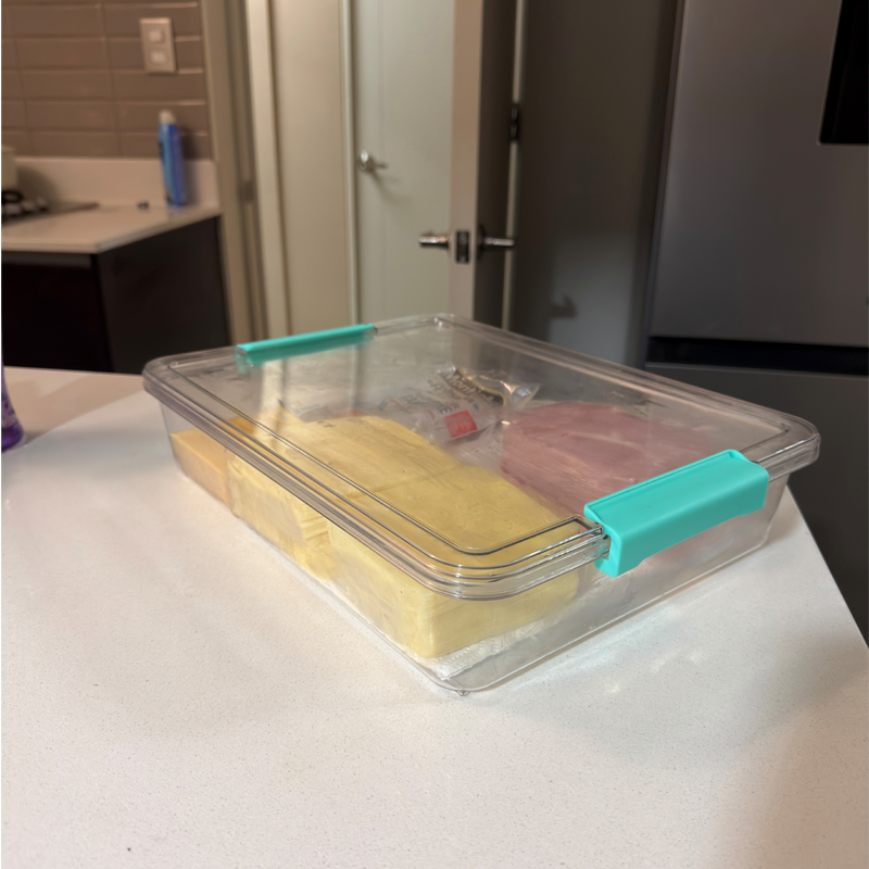 Fiambrería Para Quesos Jamón Tapa Hermética Diseño Apilable