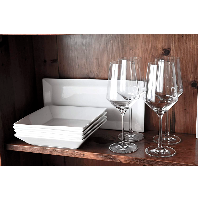 Juego de 6 Copas de Vino Cristal Copas de Vino Tinto o Blanco 20 onzas Copas Tallo Largo 620ml