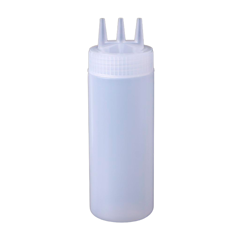 Dispensador Salsa Salsero Botella Transparente Graduado 720m Transparente