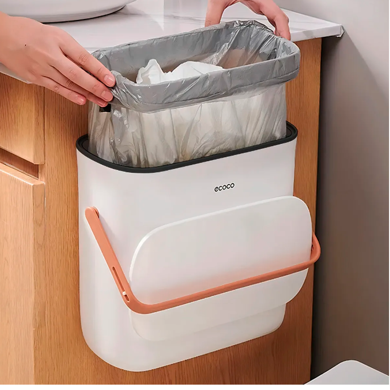 Basurero Para Cocina Colgante Papelera Contenedor