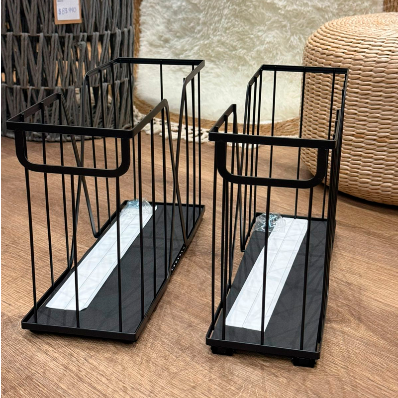 Set 2 Organizador Extraible Bandeja Desplegable para Gabinetes De Cocina
