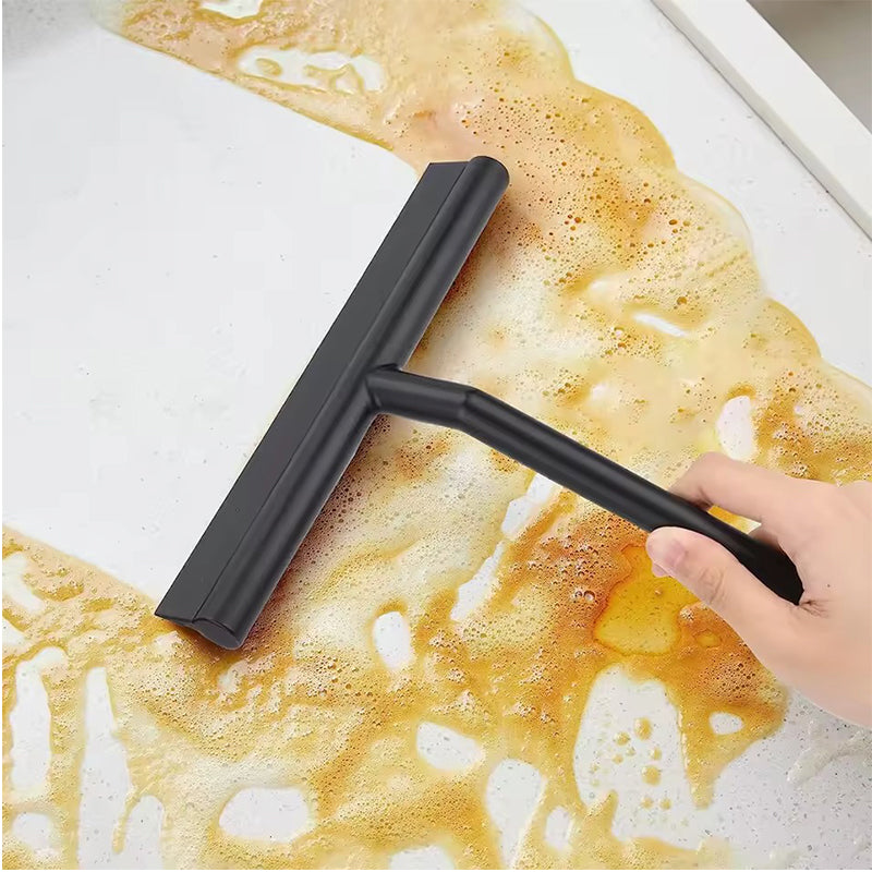 Plumilla Limpia Vidrios Multifuncional + Soporte Para Colgar Negro