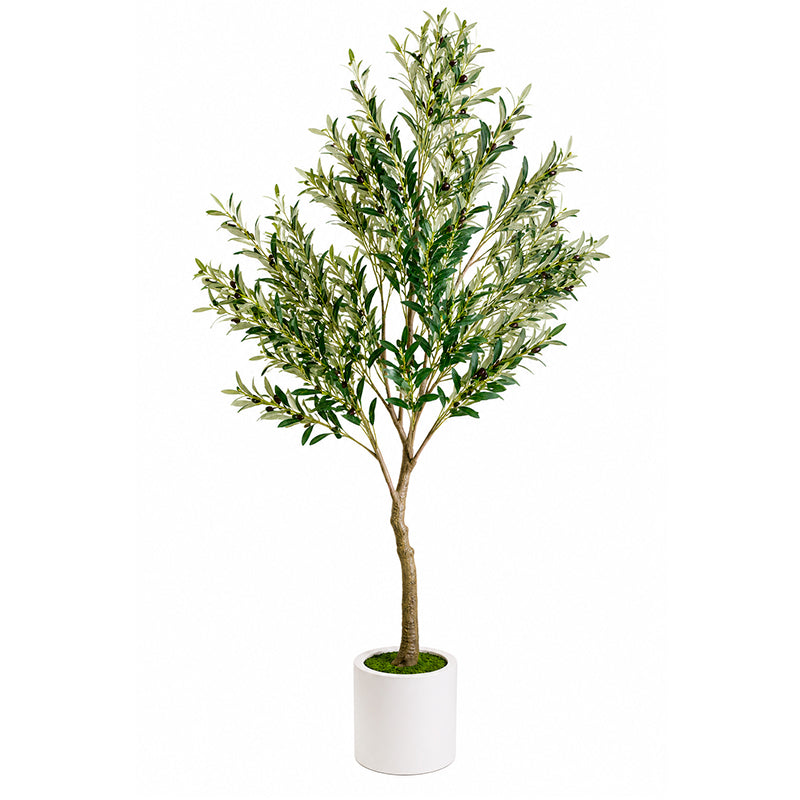 Planta Artificial Olivo 2,5mts Arbusto Realista Decorativo